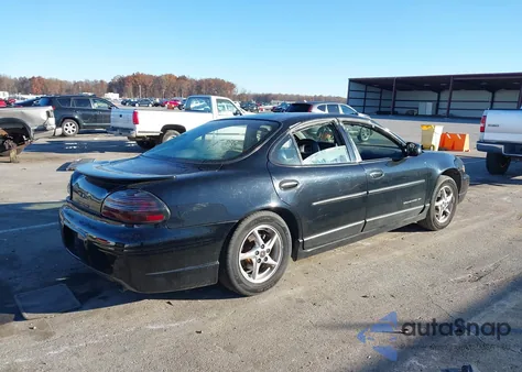 2000 Pontiac Grand Prix Gt from USA, damaged, VIN 1G2WP52K9YF145990